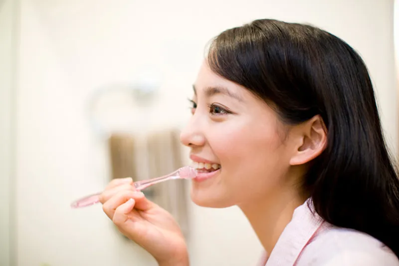 正しい食習慣、正しいブラッシングを